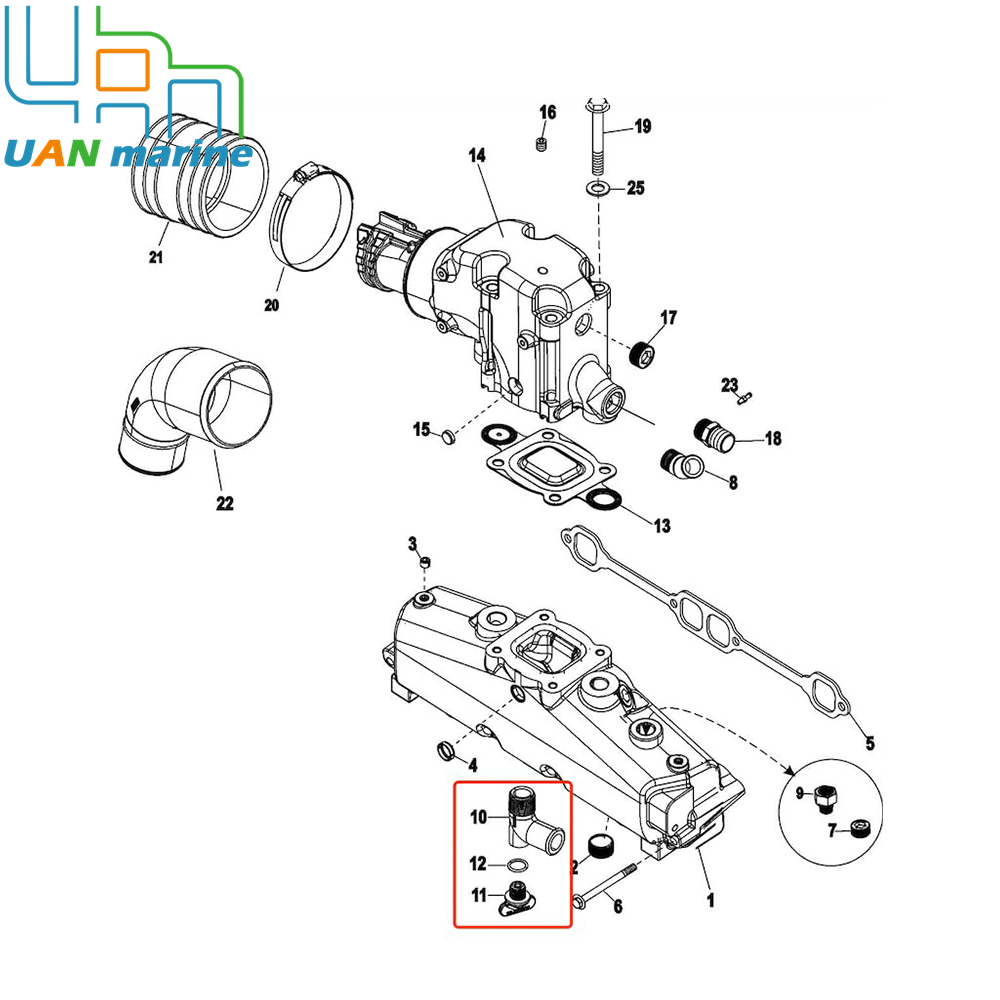 2 pezzi 806926 Collettore di s - Drain Pipe Clip recensione e prezzo