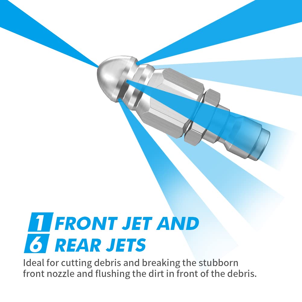 Ugello per Idropulitrice ad Al - Drain Pipe Clip recensione e prezzo