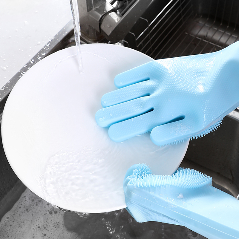 Guanti per la pulizia dei piat - Silicone Tap Washer recensione e prezzo