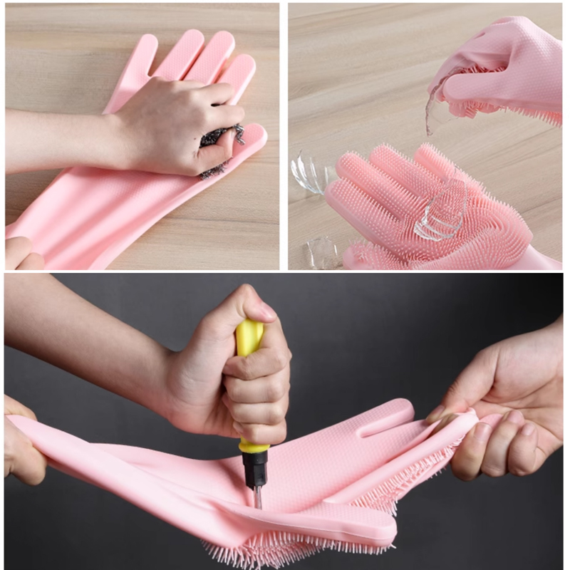 Guanti per la pulizia dei piat - Silicone Tap Washer recensione e prezzo